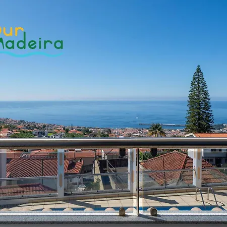 וילה Amazing Sea Views Over Funchal Atlantic Sunset *