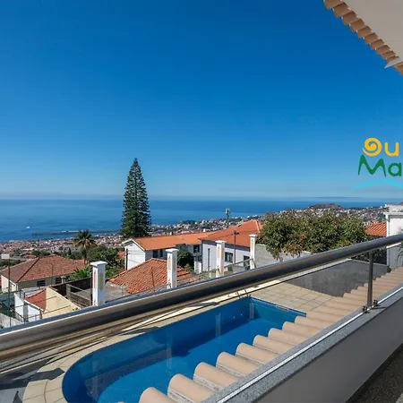 וילה Amazing Sea Views Over Funchal Atlantic Sunset *